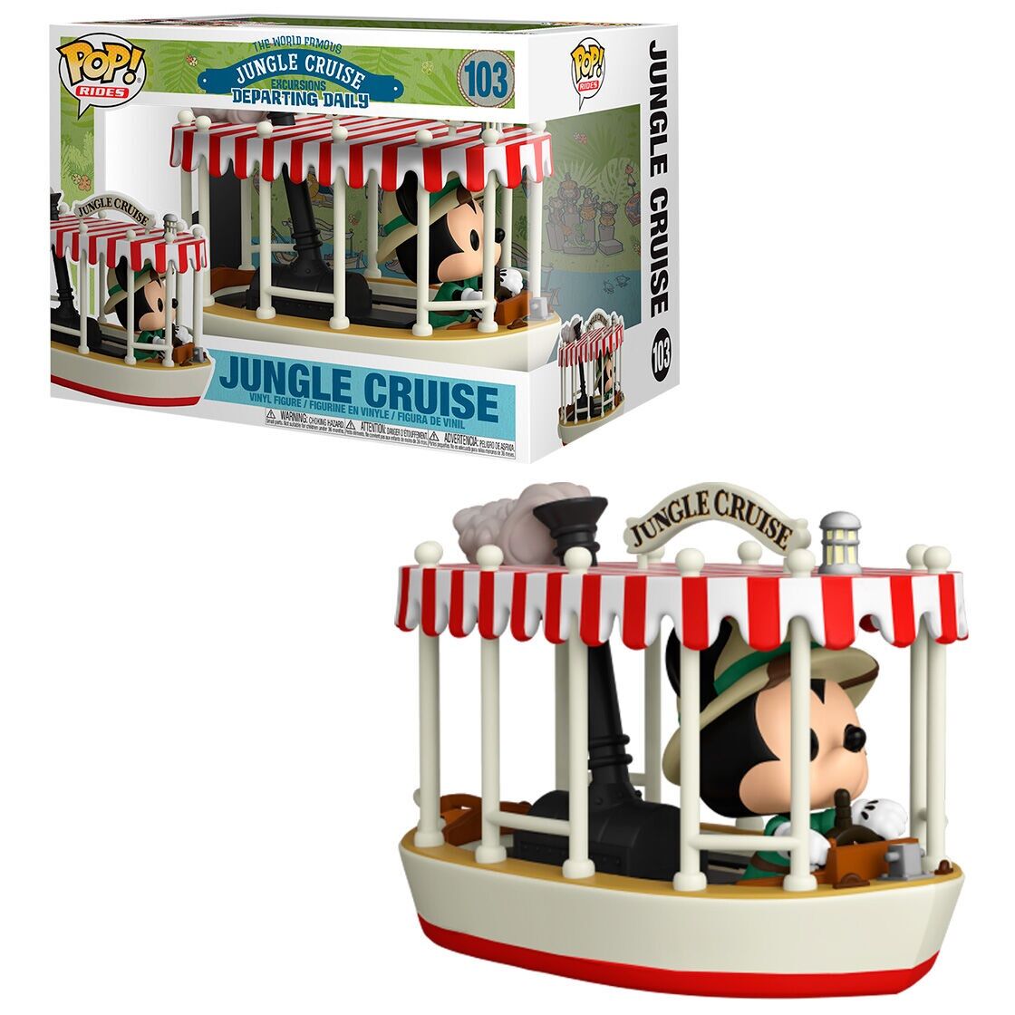 Funko Figura Pop! Jungle Cruise Mickey - Funko