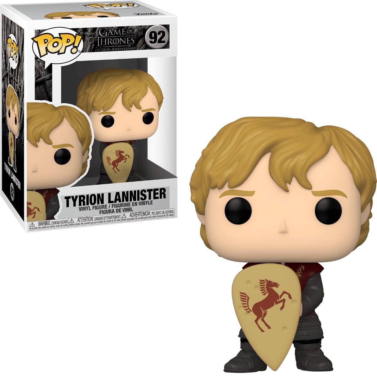 Funko Figura Pop! Tyrion Com Escudo Game Of Thrones - Funko