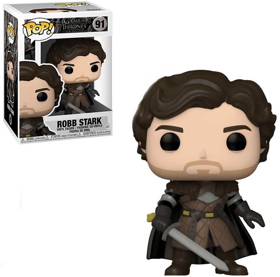 Funko Figura Pop! Robb Stark Com Espada Game Of Thrones - Funko