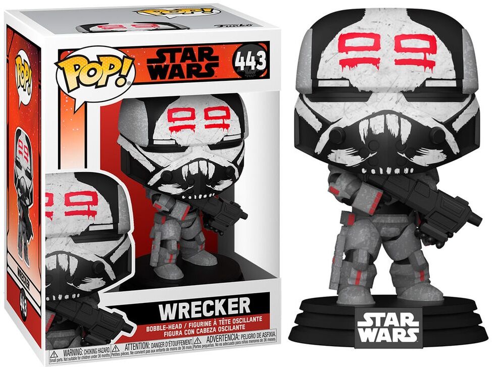 Funko Figura Pop! Bad Batch Wrecker Star Wars - Funko