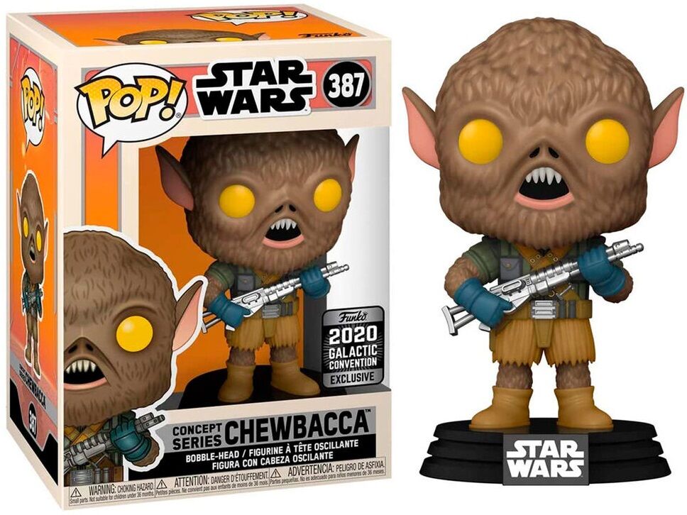 Funko Figura Pop! Chewbacca Star Wars Concept Series - Funko