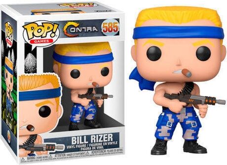 Contra Figura FUNKO Pop Games: - Bill