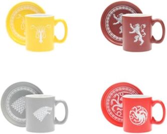 Sd Toys Caneca espresso emblemas Game of Thrones