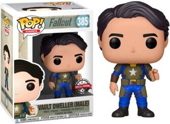 Funko Pop! Figura Fallout Vault Dweller with Mentats Exclusive