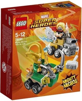 Lego Super Heroes: Mighty Micros: Thor vs. Loki - 76091 (Idade mínima: 5 - 79 Peças)