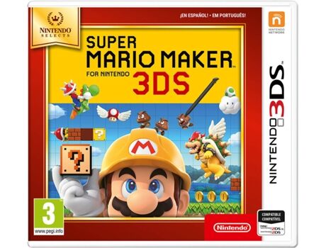 Nintendo Jogo 3DS Selects: Super Mario Maker