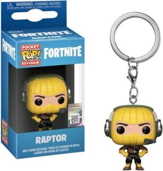 Fornite Porta-Chaves FUNKO Pop! Fortnite S1A Raptor