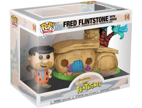 Funko Figura POP Town: Flintstones- Flintstone'S Home