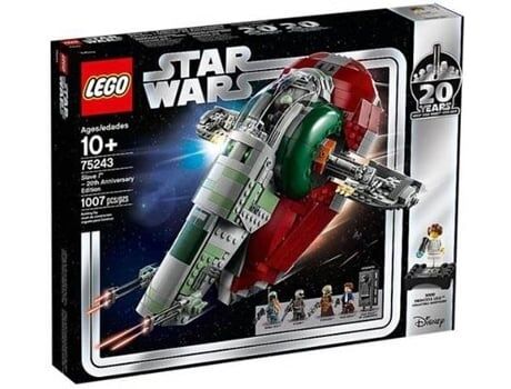 Lego Star Wars: Slave l – Edição 20º aniversário - 75243 (Idade mínima: 10 - 1007 Peças)