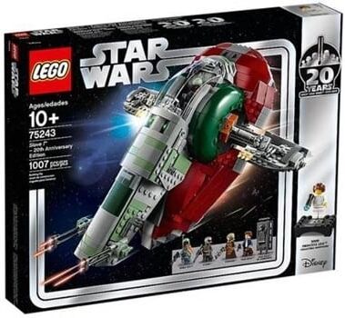 Lego Star Wars: Slave l – Edição 20º aniversário - 75243 (Idade mínima: 10 - 1007 Peças)