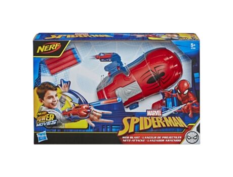 Spider Man Luva SPIDER-MAN Nerf Lança-Teias