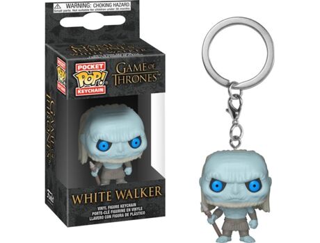 Game Of Thrones Porta-Chaves FUNKO Pop! S10 - White Walker