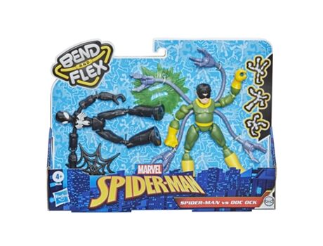 Spider Man Pack 2 Figuras de Ação SPIDER-MAN Spider-Man VS Doc Ock