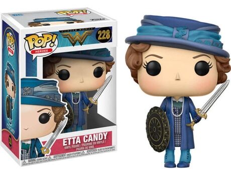 Funko Figura POP! DC Wonder Woman Etta Candy com Espada e Escudo