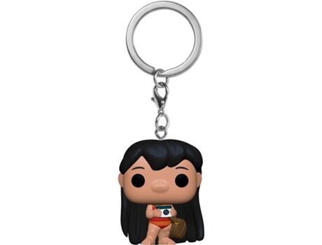 Funko Porta-chaves Lilo & Stitch: Lilo with Came