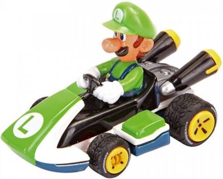 Super Mario Caixa NINTENDO com Carro Mario Kart 8 Luigi