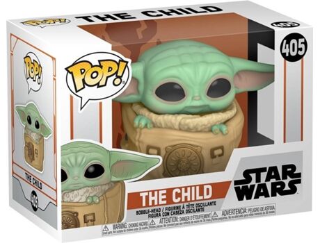 Funko Pop! Figura Star Wars: The Mandalorian Child w/ Bag 404