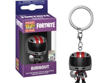 Fornite Porta-chaves FUNKO POP! : Keychain Fortnite S2 Burnout