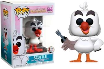 Funko Pop! Figura Disney La Sirenita Scuttle wtih Fork