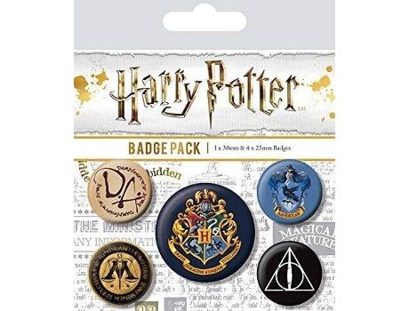 Harry Potter Conjunto de Pins Hogwarts (5 un)