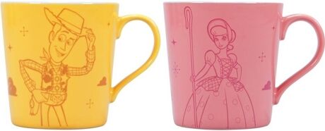 Disney Conjunto de Canecas GRUPO ERIK Toy Story Woody & Bo Peep