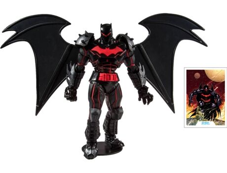 Heo Figura DC MLTV - Batman Hellbat Suit 18Cm