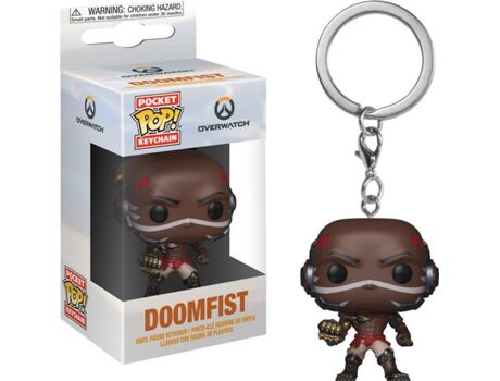 Overwatch Porta-Chaves FUNKO Pop! - Doomfist