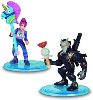 Fornite Figuras FORTNITE Pack de 2 Unidades com Acessório (7 cm)