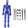 Kytxqikd Fun 13 actionfigur 3D-tryckt, flerled rörlig figur T13 actionfigur unik 13 actionfigur dekorativ dummy E