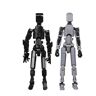 Seymal Actionfigur T13, 3D-utskriven Actionfigur, Rörlig Robot Med Flera Led, 3D-actionfigurer Med Armar, Mekanisk Actionfigurmodell, Gör-det-själv-figur Som Kan Posera (Color : MIX2-2)