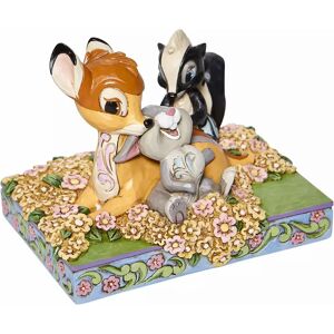 Disney Traditions Childhood Friends (Bambi And Friends) gray 10.0 H x 8.5 W x 12.5 D cm