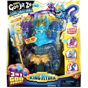 Disney Heroes of Goo Jit Zu Deep Goo SEA KING HYDRA Figure With Triple Attack Light And