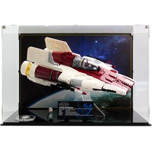 Wicked Brick Display case for LEGO® Star Wars™ UCS A-Wing (75275) - Display case with printed background