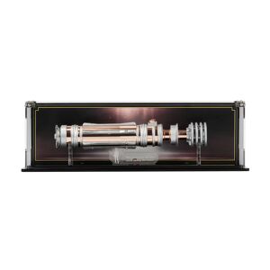 Wicked Brick Display case for Star Wars™ Black Series Leia Organa Lightsaber - Horizontal / Display case with background design