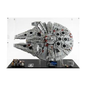 Wicked Brick Display Case for LEGO® Star Wars™ UCS Millennium Falcon (75192 & 10179) - Display case for 75192 / Clear case with display stand