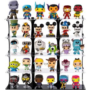 Wicked Brick Desktop display shelf for FUNKO Pop! Vinyl Figures - 6 wide / 5 tier