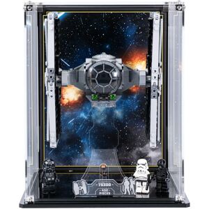 Wicked Brick Display case for LEGO® Star Wars: Imperial TIE Fighter (75300) - With stand / Display case with background