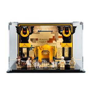 Wicked Brick Display case for LEGO® Indiana Jones™ Escape from the Lost Tomb (77013) - Display case with background design