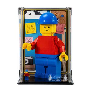 Wicked Brick Display case for Up-Scaled LEGO® Minifigure (40649) - Display case with background design
