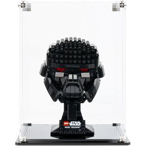 Wicked Brick Display Case for LEGO® Dark Trooper™ Helmet (75343) - Clear background