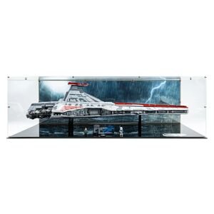Wicked Brick Display case for LEGO® Star Wars™ Venator-Class Republic Attack Cruiser (75367) - Horizontal