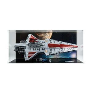 Wicked Brick Display case for LEGO® Star Wars™ Venator-Class Republic Attack Cruiser (75367) - Angled