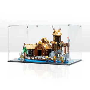 Wicked Brick Clear Display case for LEGO® Ideas: Viking Village (21343)