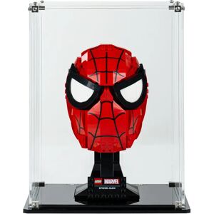 Wicked Brick Display Solutions for Spider-Man's Mask (76285) - Clear