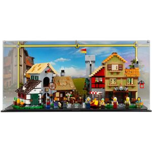 Wicked Brick Display Case for LEGO® Icons Medieval Town Square (10332) - UV Printed