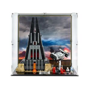Wicked Brick Display case for LEGO® Star Wars™ Darth Vader's Castle (75251) - Display case with background design