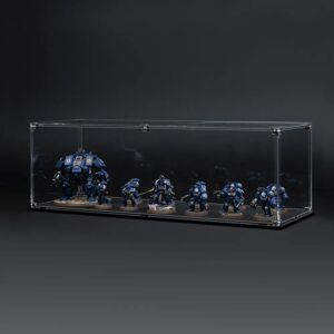 Wicked Brick Display Case for Warhammer Army with Clear Background - Small / Standard / Standard