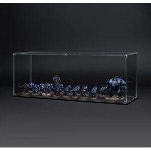 Wicked Brick Display Case for Warhammer Army with Clear Background - Medium / Tall / Standard