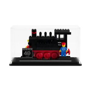 Wicked Brick Display case for LEGO® Trains 40th anniversary set (40370)