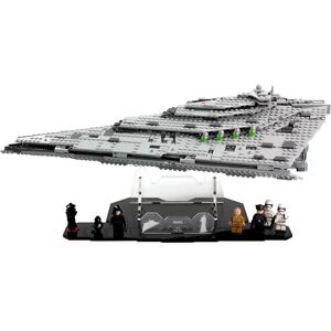 Wicked Brick Display stand for LEGO® Star Wars™ First Order Star Destroyer (75190) - Display stand and Minifigure add-on